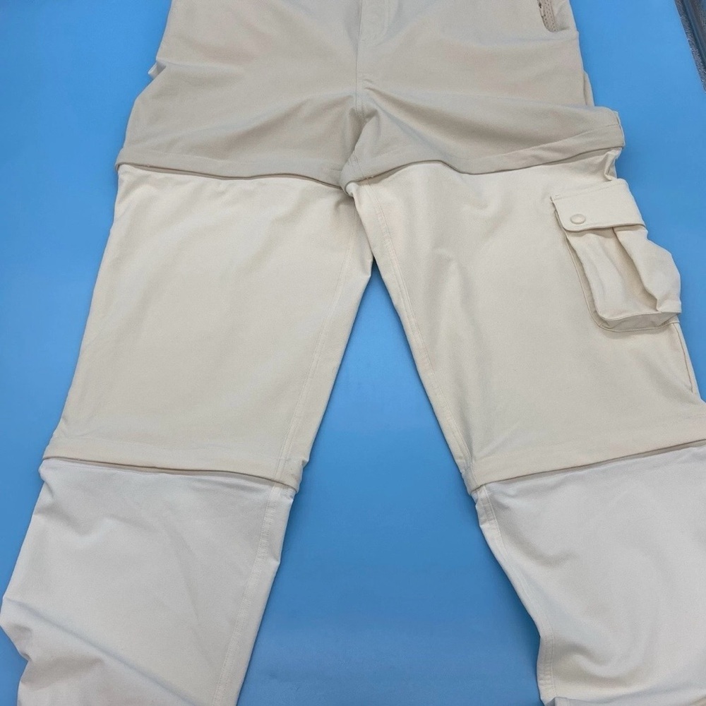Outdoor Voices RecTrek Zip-Off Overalls Cream Size XXXL - Picture 7 of 10